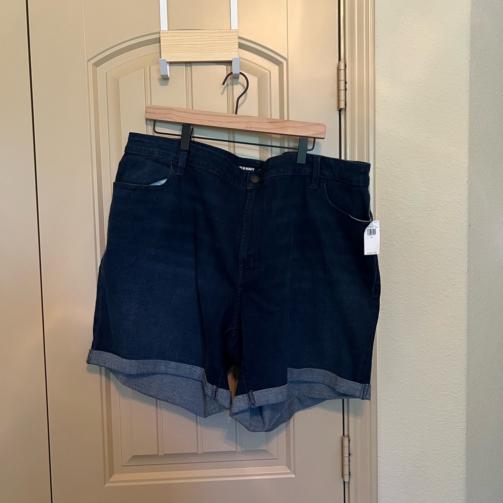 NWT Old Navy Blue Jean Shorts Distressed Cutoff Style